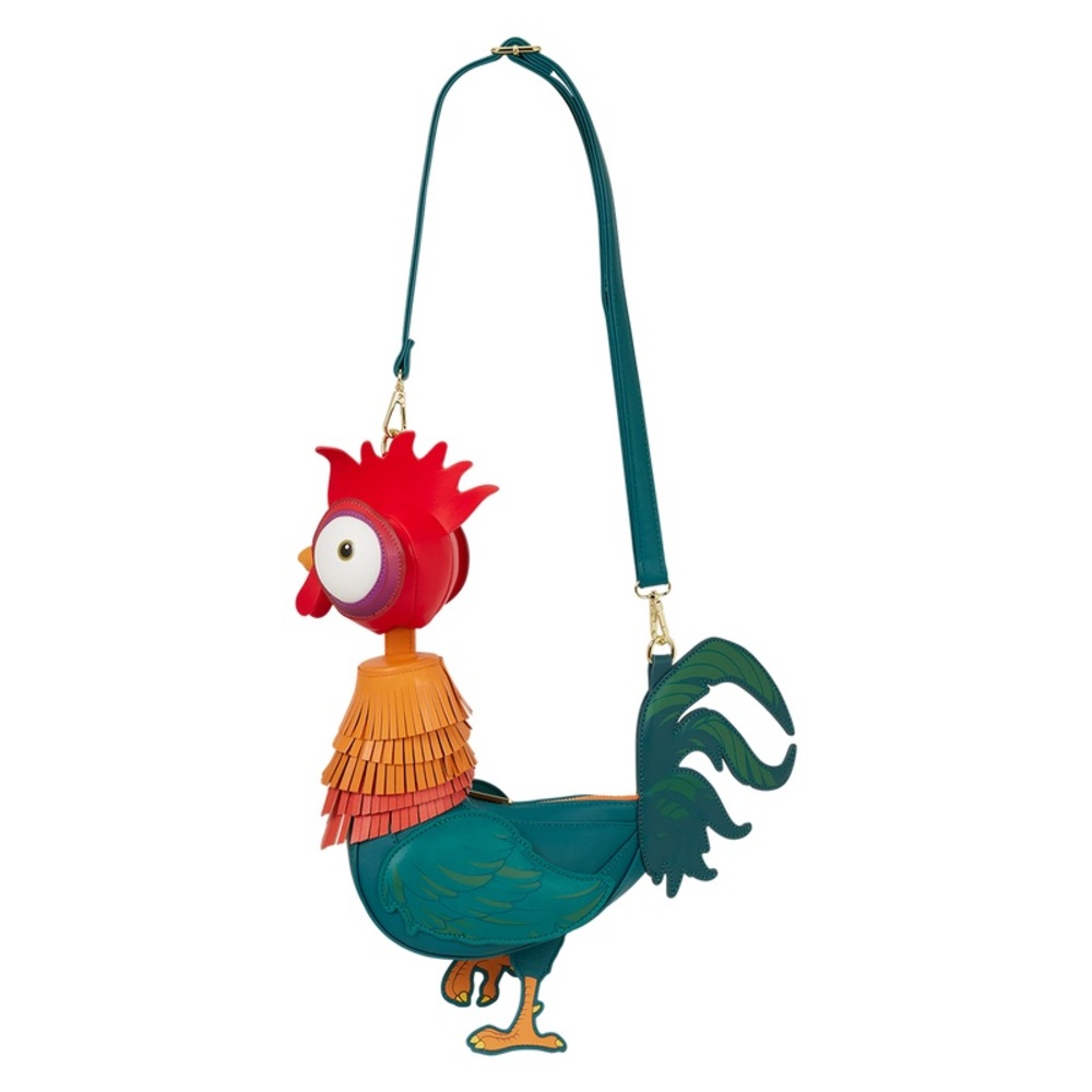 DISNEY Moana Hei Hei Figural Crossbody Bag NWT